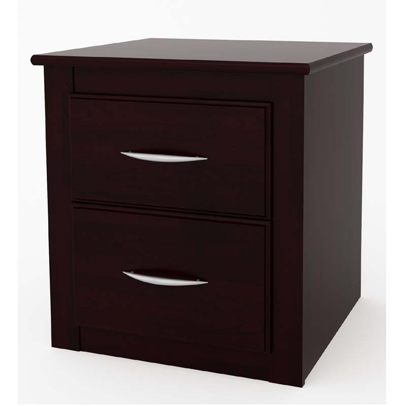 Ameriwood 2 Drawer Night Stand (Black Forest)