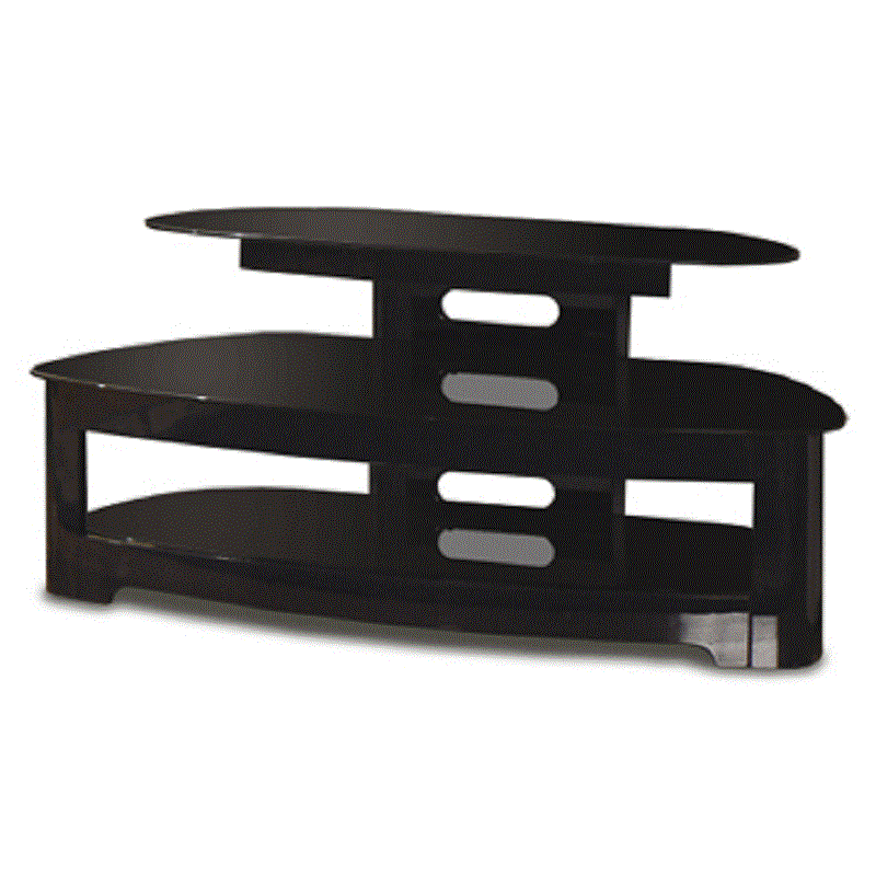 Tech Craft Sorrento Series Bent Wood TV Stand for 3250 inch Screens